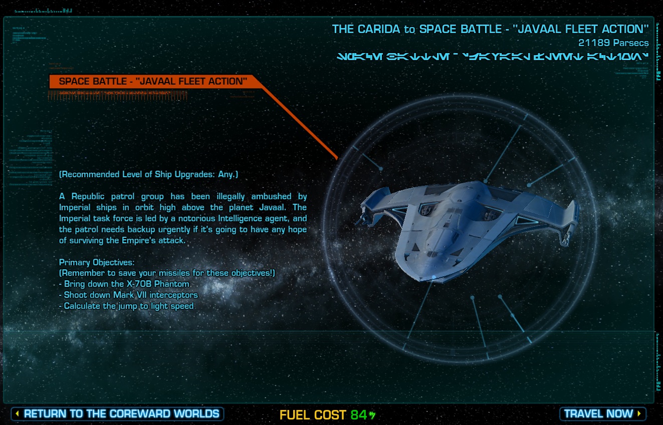 Space Battle - Javaal Fleet Action
